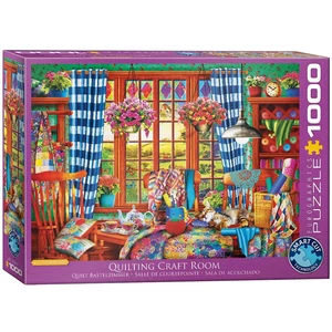 EuroGraphics 6000-5348 - Quilting Craft Room - 1000 db-os puzzle