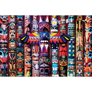 EuroGraphics 6000-5349 - Totem Poles - 1000 db-os puzzle