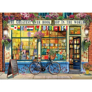 EuroGraphics 6000-5351 - The Greatest Bookstore in the World - 1000 db-os puzzle