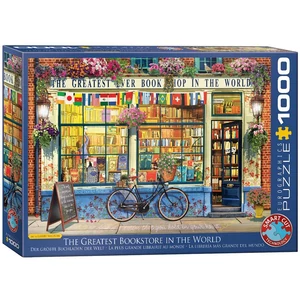 EuroGraphics 6000-5351 - The Greatest Bookstore in the World - 1000 db-os puzzle