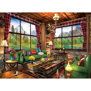 EuroGraphics 6000-5377 - Cozy Cabin, Dominic Davison - 1000 db-os puzzle