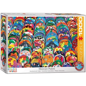 EuroGraphics 6000-5421 - Mexican Ceramic Plates - 1000 db-os puzzle