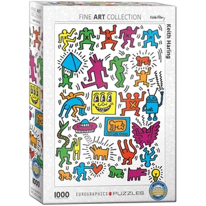 EuroGraphics 6000-5513 - Collage, Keith Haring - 1000 db-os puzzle