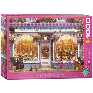 EuroGraphics 6000-5520 - Cups Cakes & Company - 1000 db-os puzzle
