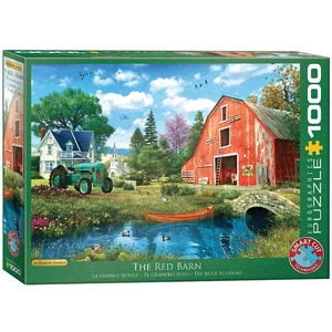 EuroGraphics 6000-5526 - The Red Barn, Dominic Davison - 1000 db-os puzzle