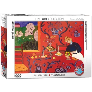 EuroGraphics 6000-5610 - Harmony in Red by Henry Matisse - Fine Art Collection - 1000 db-os puzzle