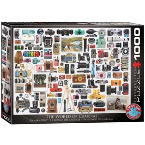 EuroGraphics 6000-5627 - The World of Cameras - 1000 db-os puzzle