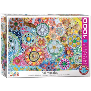 EuroGraphics 6000-5637 - Thailand Mosaics - 1000 db-os puzzle