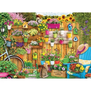 EuroGraphics 1000 db-os puzzle - Flower Pots Fence (6000-5774)