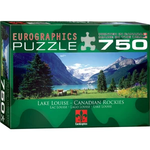 EuroGraphics 6005-1456 - Panoráma puzzle - Lake Louise, Canadian Rockies - 750 db-os puzzle