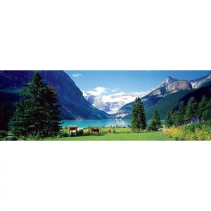 EuroGraphics 6005-1456 - Panoráma puzzle - Lake Louise, Canadian Rockies - 750 db-os puzzle