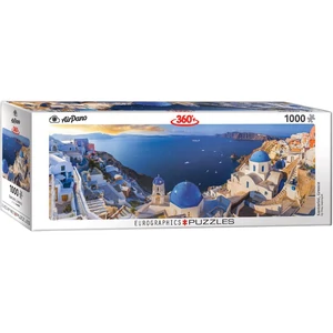 EuroGraphics 6010-5300 - Panoráma puzzle - AirPano - Santorini, Greece - 1000 db-os puzzle
