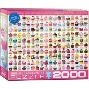 EuroGraphics 8220-0629 - Cupcakes Galore - 2000 db-os puzzle