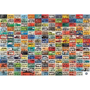 EuroGraphics 8220-0783 - The VW Groovy Bus - 2000 db-os puzzle