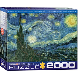 EuroGraphics 8220-1204 - Starry Night, Van Gogh - 2000 db-os puzzle