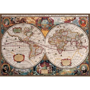 EuroGraphics 8220-1997 - Antique World Map - 2000 db-os puzzle