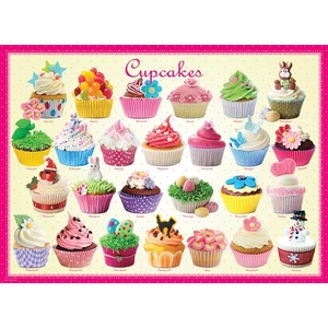 EuroGraphics 8300-0519 - Cupcakes - 300 db-os XL puzzle