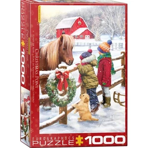 EuroGraphics 6000-5638 - Christmas Pony - 1000 db-os puzzle