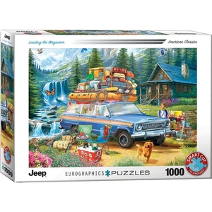 EuroGraphics 6000-5867 - Jeep - Loading the Wagoneer - 1000 db-os puzzle