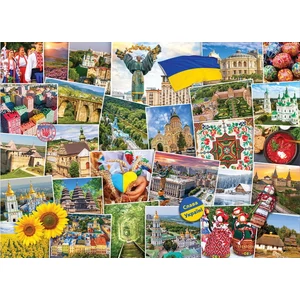 EuroGraphics 6000-5753 - Ukraine - 1000 db-os puzzle