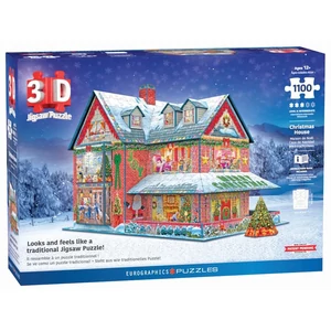 EuroGraphics - 9910-5817 - Christmas House - Adventi kalendárium puzzle
