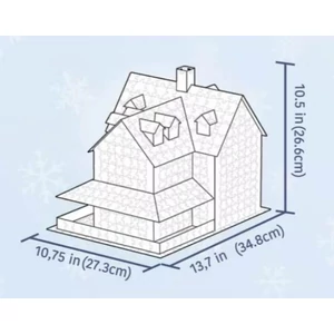 EuroGraphics - 9910-5817 - Christmas House - Adventi kalendárium puzzle