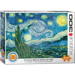 EuroGraphics 6331-1204 - Sternennacht von Vincent van Gogh - 300 db-os 3D puzzle