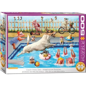 EuroGraphics 6500-5878 - Crazy pool day by Lucia Heffer - 500 db-os puzzle