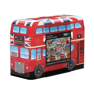 EuroGraphics 8551-5779 - London Bus - 550 db-os puzzle fém dobozban