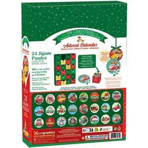 EuroGraphics 8924-6062 - VW Christmas - Adventi kalendárium puzzle