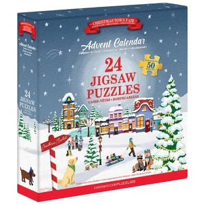 EuroGraphics - 9924-5919 - Christmas Town Fair - Adventi kalendárium puzzle