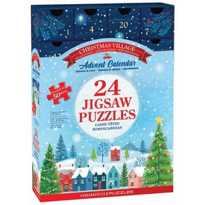 EuroGraphics - 8924-5920 - Christmas Village - Adventi kalendárium puzzle