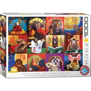EuroGraphics 6000-5694 - Chinese Calendar - 1000 db-os puzzle