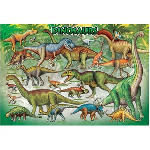 EuroGraphics 9100-0098 - Dinosaur uzsonnás doboz - 100 db-os puzzle