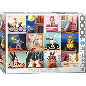 EuroGraphics 6000-5693 - Funny Bunnies - 1000 db-os puzzle