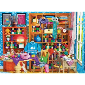EuroGraphics 6000-5405 - All you Knit is Love, Paul Normand - 1000 db-os puzzle