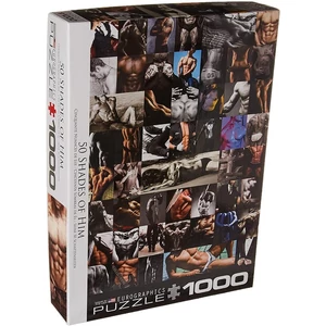 EuroGraphics 6000-5490 - 50 Shades of Him - 1000 db-os puzzle