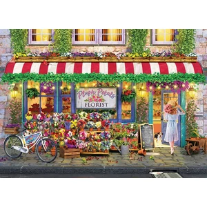 EuroGraphics 6000-5518 - Plush Petals Florist, Paul Normand - 1000 db-os puzzle