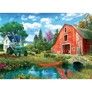 EuroGraphics 6000-5526 - The Red Barn, Dominic Davison - 1000 db-os puzzle
