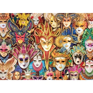 EuroGraphics 6000-5534 - Venice Carnival Masks - 1000 db-os puzzle