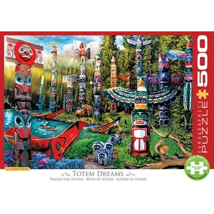 EuroGraphics 6500-5361 - Totem Dreams - 500 db-os puzzle