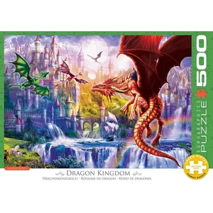 EuroGraphics 6500-5362 - Dragon Kingdom - 500 db-os puzzle