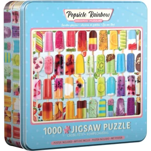 EuroGraphics 8051-5622 - Popsicle Rainbow - 1000 db-os puzzle fém dobozban