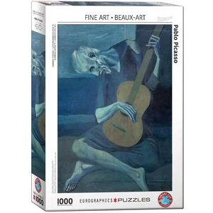 EuroGraphics 6000-5852 - The old guitarist, Pablo Picasso - 1000 db-os puzzle
