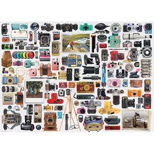 EuroGraphics 6000-5627 - The World of Cameras - 1000 db-os puzzle