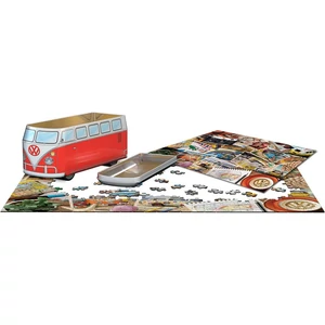 EuroGraphics 8551-5576 - VW - Road Trips - 550 db-os puzzle fém dobozban