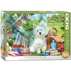 EuroGraphics 6500-5461 - Scottie Dog Picnic - 500 db-os puzzle
