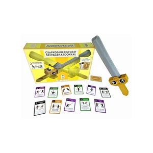 Csapkodjuk egymást szivacskardokkal társasjáték (EXP10009)