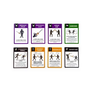 Csapkodjuk egymást szivacskardokkal társasjáték (EXP10009)