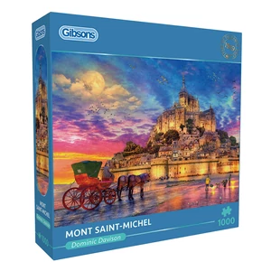 Gibsons G6408 - Mont Saint-Michel - 1000 db-os puzzle